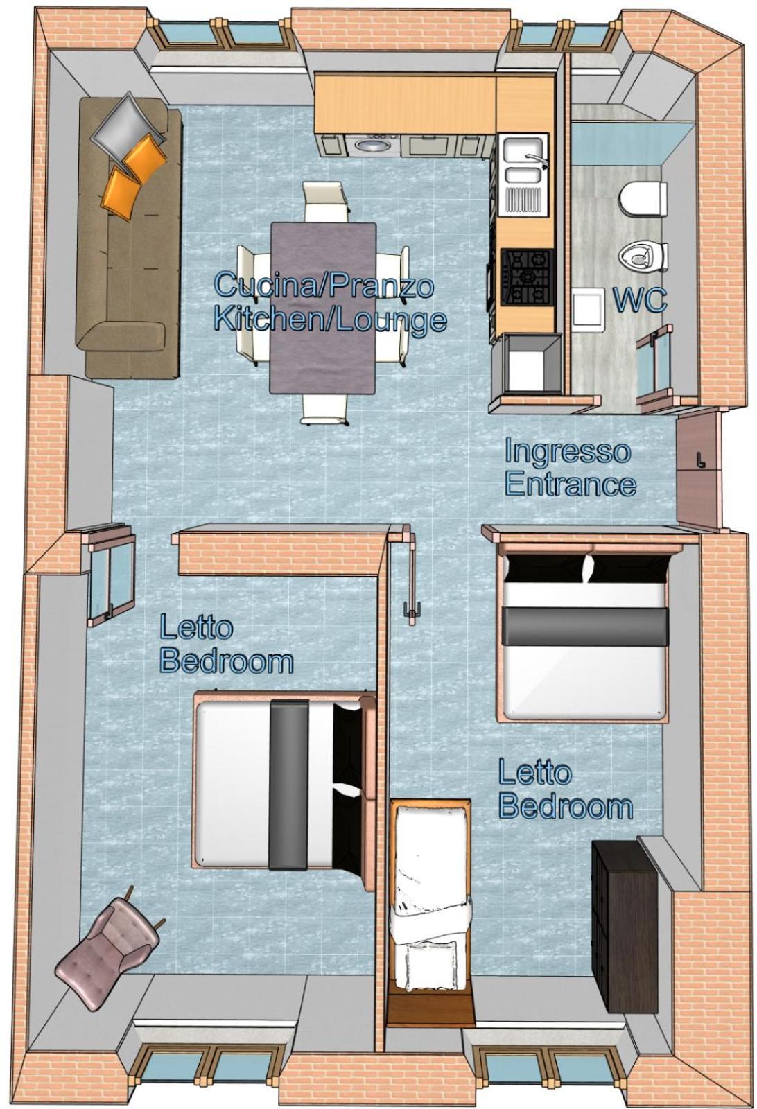 לוקה Appartamento Via Grandi - Free Gated Parking - 5 Minutes From Center מראה חיצוני תמונה